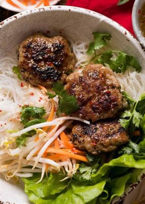  Bún Chả! En Skål Full Av Kryddiga Aromer Och Svalkande Fräschör