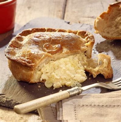 Cheshire Cheese and Onion Pie: En klassisk brittisk bakelse fylld med den fylliga smaken av Cheshireost och en söt lökuppslagning!