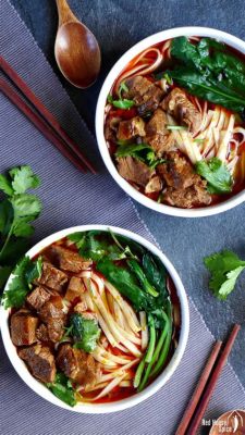  Spicy Beef Noodle Soup – En Röd och Heftig Sinfoni av Smaker!