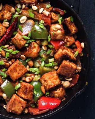  Tofu Kung Pao – En Smakerik Blandning av Kryddiga Smaker och Smörig Mjukhet!